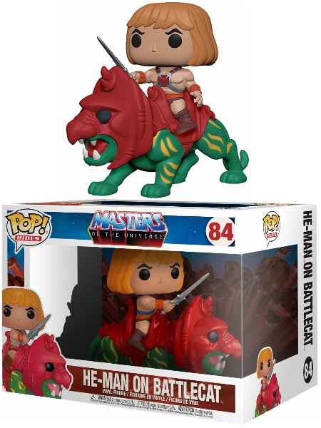Funko POP Rides #84 Masters of the Universe He-Man on Battle Cat, Razors Edge Collectibles